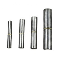 Charnières de soudage en acier au carbone, charnières métalliques durables pour portes, portails, armoires, usage industriel et domestique