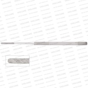 เครื่องมือผ่าตัดจมูก Livie Nasal Rasp ขนาด 17 ซม. สำหรับการผ่าตัดเสริมจมูก แบบสองด้าน ปลายละเอียดและหยาบ ทำจากเหล็กกล้าไร้สนิม ใช้สำหรับตัดกระดูกจมูก - Product Image 3