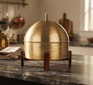 Olla de Metal con Tapa para Alimentos Calientes, con Aislamiento Térmico, para Hogar, Bodas, Catering, Hoteles, Contenedor de Alimentos - Product Image 1