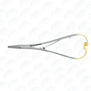 Porte-aiguilles en acier inoxydable de qualité médicale Tc 17 cm, forceps de chirurgie buccale, forceps Lichtenberg, instrument médical - Product Image 6