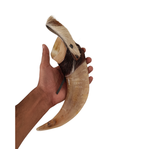 Cuerno para beber hecho a mano de la mejor calidad, de búfalo, buey o vaca, el más vendido, taza vikinga única. - Product Image 6
