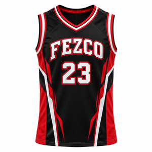 Vêtements de sport en polyester, chemises unisexes, service OEM, maillot de basket-ball sur mesure, maillots de basket-ball pour hommes, maillot de basket-ball uni - Product Image 2