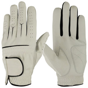 New Arrival Best Seller <b>Men</b> PU Leather Golf Gloves All Weather Wholesale Custom Printing Golf Gloves - Product Image 1
