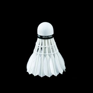 VINA-STAR - Paquete de 12 Volantes Profesionales de Plumas de Ganso para Entrenamiento de Bádminton, Alta Durabilidad, 2 Capas, Nivel Torneo, PU - Product Image 3