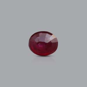 Oval Cut 3.1 Carat Natural Ruby Loose Gemstone for Fine Jewelry - Product Image 2