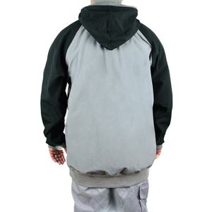 Sweat à capuche softshell imperméable et coupe-vent pour homme, personnalisé, surdimensionné, pour snowboard, polaire thermique, sports d'hiver, 100% polyester - Product Image 2