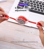Coffret Cadeau Cheval 2026 – Boîte Cadeau d'Affaires Rouge à Ouverture Facile avec Câble de Données – Ensemble Deux Pièces Connecteurs Lightning/Micro USB/Type-C – Charge Rapide