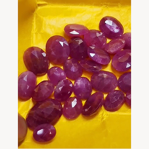 26 pièces de rubis rose naturel, taille ovale 10mm-17mm, 150 carats, Iroc Sales, pierres précieuses en vrac de haute qualité pour la fabrication de bijoux, provenant d'Afrique - Product Image 1