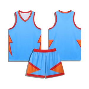 Ensemble Maillot et Short de Basketball Personnalisé en Gros – Tenue d'Équipe Sublimée, Séchage Rapide, Respirant, pour Hommes - Product Image 1