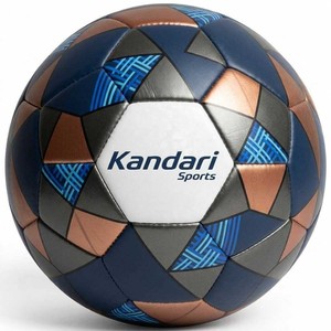 ลูกฟุตบอล KANDARI SPORTS รุ่น Professional น้ำหนักเบา เด้งดี ใช้ได้ทั้งในร่ม/กลางแจ้ง สีเขียว-น้ำตาล ลายสวยงาม ทนทาน เหมาะสำหรับการฝึกซ้อม - Product Image 3