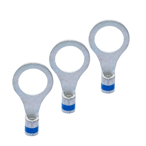 ขั้วต่อสายไฟทองเหลืองแหวนฉนวนหางปลาหางปลา - Product Image 3