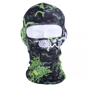 Cagoule unisexe intégrale à impression sublimée pour moto et cyclisme, design respirant pour sports d'hiver en extérieur, prix de gros - Product Image 1