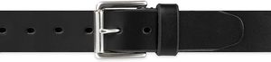 Cuir de vachette personnalisé OEM pour hommes, décontracté, de haute qualité, en cuir véritable, avec boucle argentée, tressé, robuste, options de logo personnalisé, premium - Product Image 3
