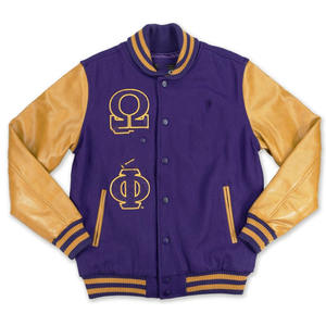 Wool <b>varsity</b> <b>jacket</b> <b>women</b> Pink green sorority <b>jacket</b> Embroidered crest baseball <b>jacket</b> Unisex winter fashion <b>jacket</b> - Product Image 1