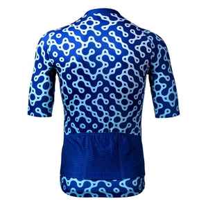 ชุดจักรยานแบบสั่งทำพิเศษ ผู้ผลิตมืออาชีพ เสื้อผ้ากีฬาแห้งเร็ว น้ำหนักเบา ออกแบบโลโก้ด้วยระบบดิจิทัล - Product Image 4