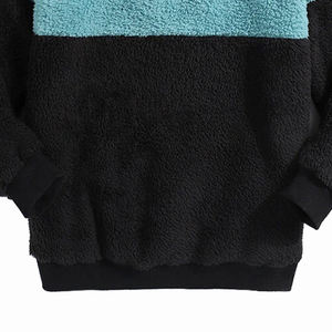 Sweat à capuche surdimensionné épais de qualité supérieure pour homme en molleton de coton, personnalisable avec broderie, couleur unie - Product Image 5