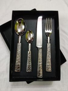 Modern <b>Rose</b> <b>Gold</b> Flatware Set Spoon Fork Knife High <b>Mirror</b> Polish Dishwasher Safe Wedding Utensils Metal Cutlery - Product Image 6
