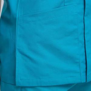 Ensemble unisexe de blouse et pantalon de travail médical en tissu tricoté Spandex/Polyester, détecteur d'aiguilles, lavable, uniformes médicaux - Product Image 5