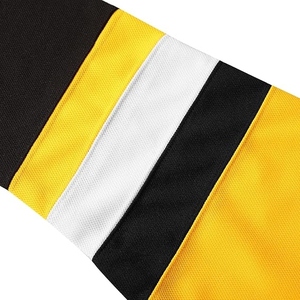 <b>Top</b> Ranked New Design Black Gold Yellow Practice Ice Hockey Jersey Durable Breathable Mesh Training Ice Hockey Shirts Wholesale - Product Image 4
