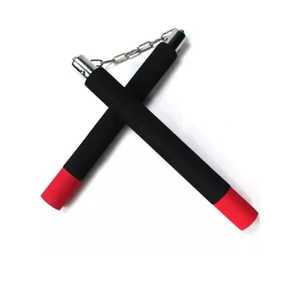 Nunchaku Recto de Acero de 25 mm, Resistente al Desgaste, Equipo de Entrenamiento de Artes Marciales, Taekwondo para Hombres, 1.2 m de Altura, Embalaje Personalizado - Product Image 1
