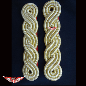 KEW Customizable Luxury German Epaulettes Gold <b>Braided</b> Eco-Friendly Vintage Embroidered <b>Accessory</b> - Product Image 4