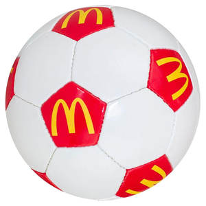 Balón de Fútbol de Cuero PVC de Alta Calidad, con Logotipo Personalizado Impreso, Cosido a Mano, Balón Promocional para Uso Deportivo - Product Image 1