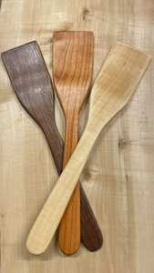 Ensemble de cuillères en bois faites à la main, cuillères de service et de cuisson antiadhésives en bois, ustensiles de cuisine - Product Image 2