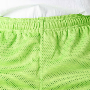 Shorts en maille pour hommes avec logo personnalisé, prix bas, style tendance, motif uni, taille adulte, nouvelle arrivée en grande quantité, OEM - Product Image 3