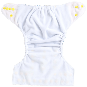 Pañal de tela reutilizable Polka Tots Comprar en línea Pañal de bebé ajustable impermeable-Pingüino - Product Image 4