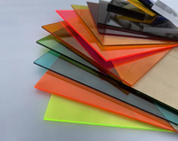 Acrylique opaque personnalisé (PMMA) Plexiglas blanc/noir/rouge/vert/jaune pour bricolage/affichage/mariage et décoration intérieure, feuilles de plastique teintées