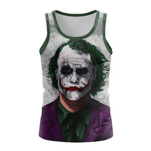 Camiseta sin mangas transpirable personalizada de talla grande con sublimación de tinta y estampado completo para hombre, ropa deportiva de verano para gimnasio - Product Image 3