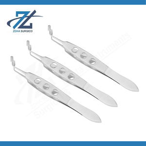 Pinzas Oftálmicas de Acero Inoxidable al por Mayor, Pinzas para Masaje de Párpados, Instrumento Manual para Cirugía Plástica Cosmética - Product Image 3