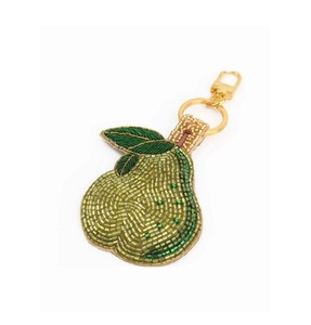 Best Price Fine Bead Keyrings for Bag Car Accessories Colorful Seed Beads Hanging Promotional Beaded Keychain Good Quality - Product Image 4
