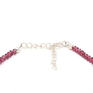 Natural Red <b>Garnet</b> Button Shape Faceted Gemstone <b>Bracelet</b> For Women Men 2MM 2.5MM Handmade Dainty Stone <b>Bracelet</b> Wholesale Bulk - Product Image 4
