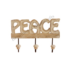 Crochets muraux en bois massif faits à la main, style rustique, porte-manteau, porte-clés, organisateur mural décoratif, décoration intérieure, vente en gros, vente en vrac - Product Image 6