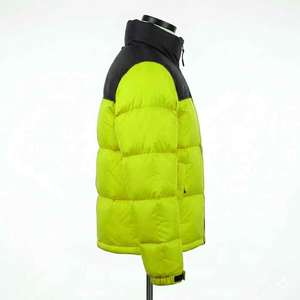 Autumn Winter Slim Fit Stand-up Collar Waterproof Eco-Friendly Canvas Formal Quilted <b>Jacket</b> <b>Lightweight</b> Cotton <b>Men</b> Plain Dyed - Product Image 2