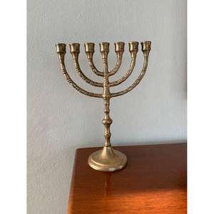 Support de bougie résistant à la chaleur, en métal, 9 bras, Menorah artisanale pour la décoration de la maison, accessoires, fournitures pour événements - Product Image 5