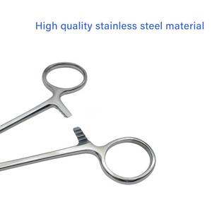 Orthopedic Locking Forceps Hemostatic Surgical Clamp Curved Straight Tip Reusable High Quality Steel Surgical Instruments - Product Image 3