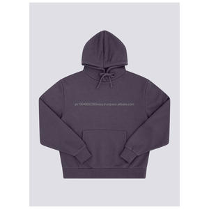 Nouveaux sweats à capuche tendance surdimensionnés 100% coton doux à séchage rapide pour hommes avec broderie de logo personnalisée et impression numérique - Product Image 3