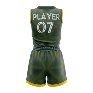 Conjunto de Uniforme de Baloncesto Personalizado para Niñas, 100% Poliéster, Malla sin Mangas, Impresión por Sublimación, Nombre del Equipo Personalizable, Uniforme Transpirable - Product Image 6