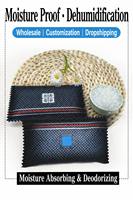 Meilunmei Sac déshumidificateur réutilisable pour voiture, absorbant d'humidité en gel de silice micro-ondable avec indicateur de couleur changeante, sûr pour armoire