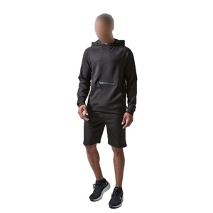 Ropa deportiva informal ligera para hombre, chándal de talla grande, conjunto duradero de marca centrado en el rendimiento, estampado personalizado Vintage - Product Image 1