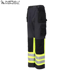 Pantalones de Trabajo de Seguridad Personalizados para Adultos, con Múltiples Bolsillos, de Tela Suave, al Mejor Precio al por Mayor, Último Estilo - Product Image 2