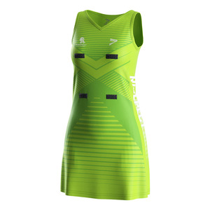 Uniforme Deportivo de Netball Personalizado con Impresión por Transferencia de Calor, Logotipo del Equipo, Nombre, Número, Transpirable, de Nailon, Antibacteriano - Product Image 3