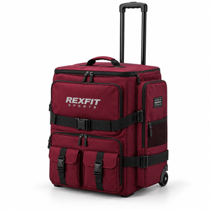 Sac de transport à roulettes personnalisé pour la danse, grande capacité, pour le rangement d'équipements de danse, idéal pour les compétitions, les voyages d'équipe et les spectacles - Product Image 1