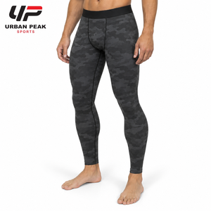 Activewear <b>Men</b> <b>Legging</b> Featuring Soft <b>Compression</b> Fabric Flexible Movement And Comfortable Construction For Gym Fitness - Product Image 5