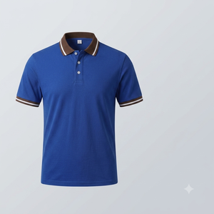 Men Solid Quick Dry Breathable for Shirt Short Sleeve Sportswear Golf Custom Embroidered Logo OEM ODM Wholesale Low MOQ - Product Image 2
