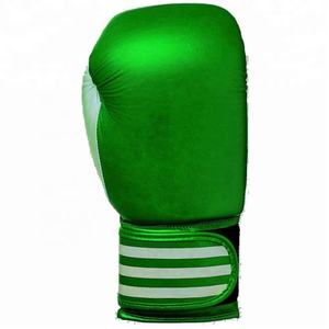 Gants de boxe en cuir de vachette 16oz en gros pour adultes poignées imprimées de logo personnalisé pour les arts martiaux en plein air - Product Image 2