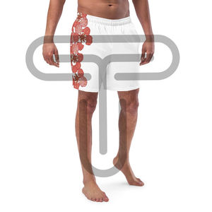 Top Trending Pantalones cortos de playa de verano para hombres Diseño de logotipo personalizado Pantalones cortos de surf Premium con cierre de cintura elástica Patrón sólido Ropa de playa - Product Image 2