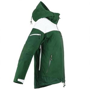Monncler Custom Men <b>Green</b> White Waterproof <b>Ski</b> <b>Jacket</b> Monncler Hooded Winter Thermal Snowboard Coat Outdoor Sports - Product Image 3
